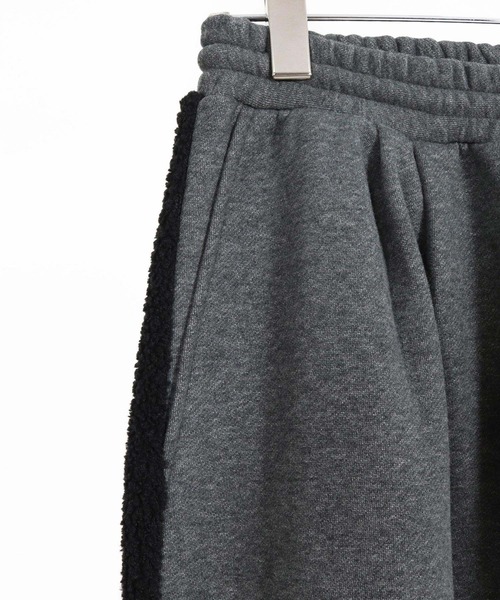 CAMBIO(カンビオ)の「mp15408- Boa Sweat Combo Pants スウェットパンツ(A74526cmb)(スウェットパンツ・メンズ・ブラック/チャコールグレー・L/M/S)」の21枚目の写真