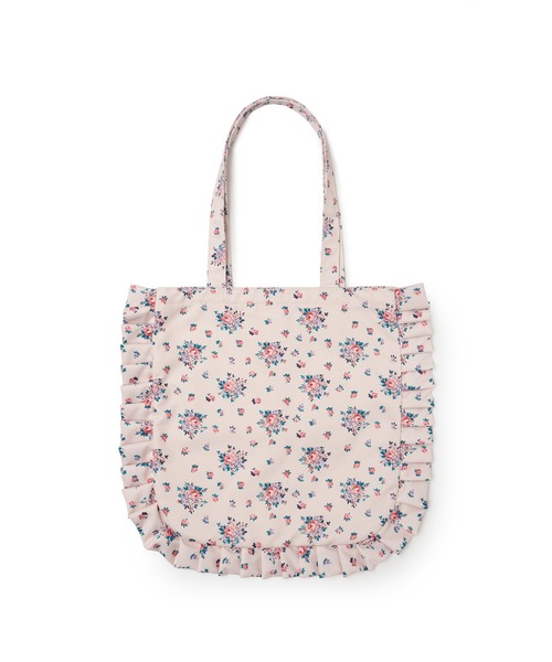 Cath Kidston(キャスキッドソン)の「フリルトートバッグ Garden Bouquet(トートバッグ・レディース・ピンク/サックスブルー・FREE)」の6枚目の写真
