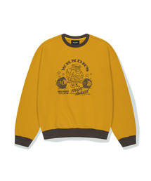 GYM SWEATSHIRT (MUSTARD)