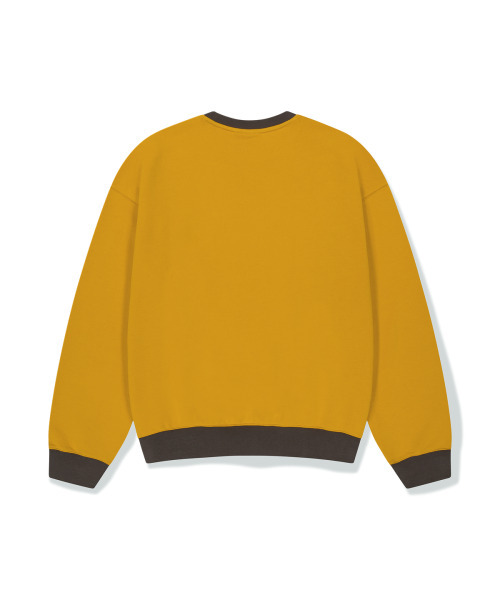 WKNDRS(ウィーキャンドース)の「GYM SWEATSHIRT (MUSTARD)(スウェット・レディース・その他・MEDIUM/LARGE/X-LARGE/SMALL)」の2枚目の写真