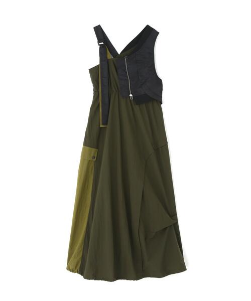 AULA AILA(アウラアイラ)の「AULA AILA/アウラアイラ/MILITARY JUMPER SKIRT(スカート・レディース・カーキ・0/1)」の1枚目の写真