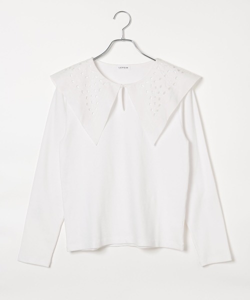 LEPSIM(レプシィム)の「アソートカラーインナー 1068690(Tシャツ/カットソー・レディース・オフホワイト/ブラック/チャコールグレー・FREE)」の2枚目の写真