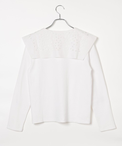 LEPSIM(レプシィム)の「アソートカラーインナー 1068690(Tシャツ/カットソー・レディース・オフホワイト/ブラック/チャコールグレー・FREE)」の4枚目の写真