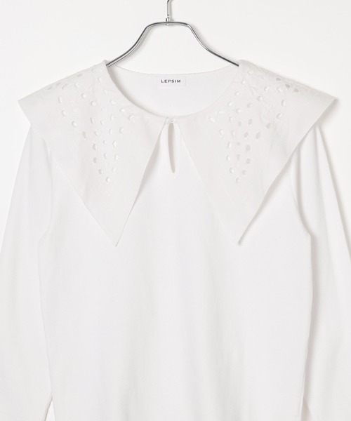 LEPSIM(レプシィム)の「アソートカラーインナー 1068690(Tシャツ/カットソー・レディース・オフホワイト/ブラック/チャコールグレー・FREE)」の5枚目の写真