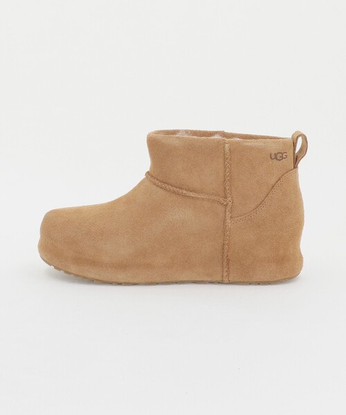 UGG(アグ)の「<UGG>CLASSIC MINI ENWRAP(ブーツ・レディース・ブラック/ブラウン系・5/6/8/7)」の2枚目の写真