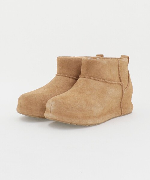 UGG(アグ)の「<UGG>CLASSIC MINI ENWRAP(ブーツ・レディース・ブラック/ブラウン系・5/6/8/7)」の6枚目の写真