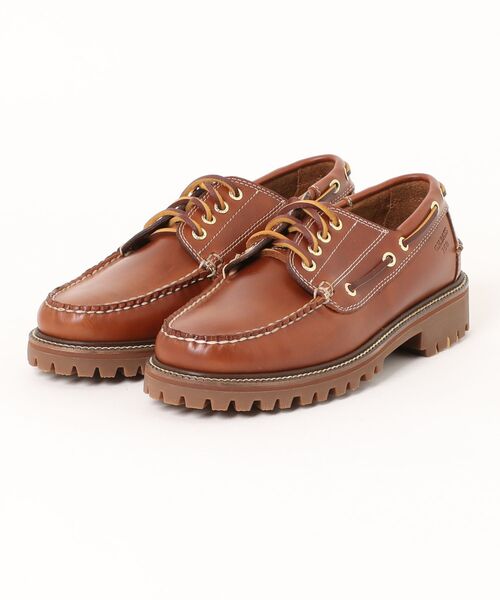G.H.BASS(ジーエイチバス)の「【G.H.BASS】RANGER MOC ANNIVERSARY MONTGOMERY(ドレスシューズ・メンズ・ブラウン/ブラック・8/9/10)」の2枚目の写真