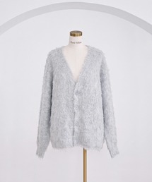 Shaggy oversized cardigan