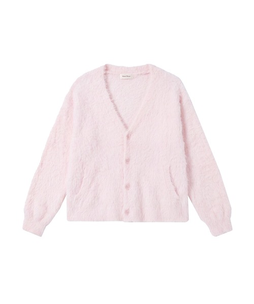 Rose Muse（ロゼミューズ）の「Shaggy oversized cardigan（カーディガン/ボレロ・レディース・ピンク/ホワイト/ブラウン/グレー・FREE）」の11枚目の写真