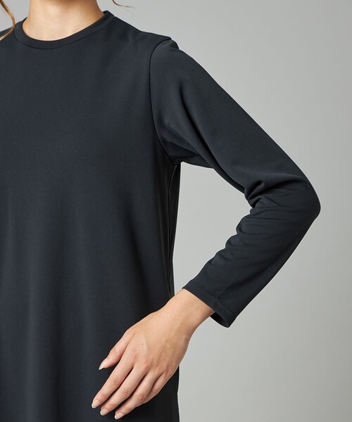 Chacott(チャコット)の「EasyCare+ soft フレアワンピース(ワンピース・レディース・ネイビー/ブラック・M/S)」の11枚目の写真