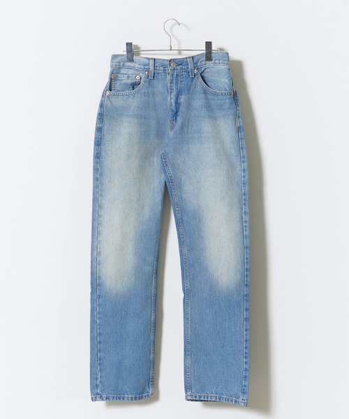 Levi's(リーバイス)の「LEVI'S/リーバイス 505 REGULAR/レギュラーフィット デニムパンツ ボトムス シンプル キレイめ キレカジ アメカジ カジュアル ストリート メンズ レディース 2026秋冬 秋服 冬服(デニムパンツ・メンズ・ブルー・36inch/34inch/30inch)」の1枚目の写真