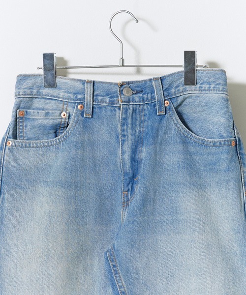 Levi's(リーバイス)の「LEVI'S/リーバイス 505 REGULAR/レギュラーフィット デニムパンツ ボトムス シンプル キレイめ キレカジ アメカジ カジュアル ストリート メンズ レディース 2026秋冬 秋服 冬服(デニムパンツ・メンズ・ブルー・36inch/34inch/30inch)」の3枚目の写真