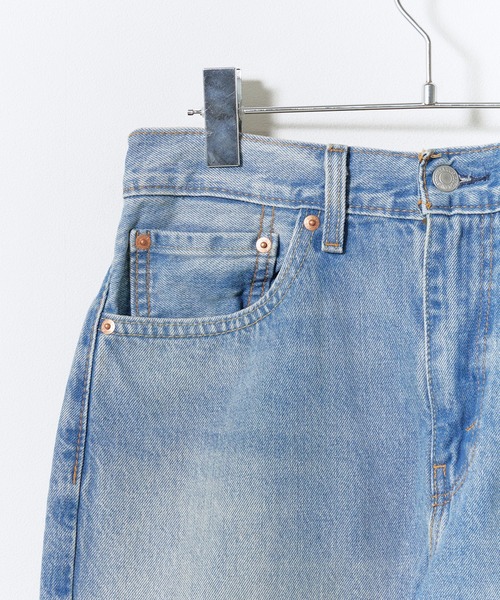 Levi's(リーバイス)の「LEVI'S/リーバイス 505 REGULAR/レギュラーフィット デニムパンツ ボトムス シンプル キレイめ キレカジ アメカジ カジュアル ストリート メンズ レディース 2026秋冬 秋服 冬服(デニムパンツ・メンズ・ブルー・36inch/34inch/30inch)」の5枚目の写真