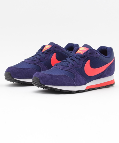 NIKE(ナイキ)の「【VERY5月号掲載】NIKE / MDランナー2 16SS(スニーカー・レディース・ライトグレー/ネイビー・23.0cm/25.0cm/24.0cm)」の2枚目の写真