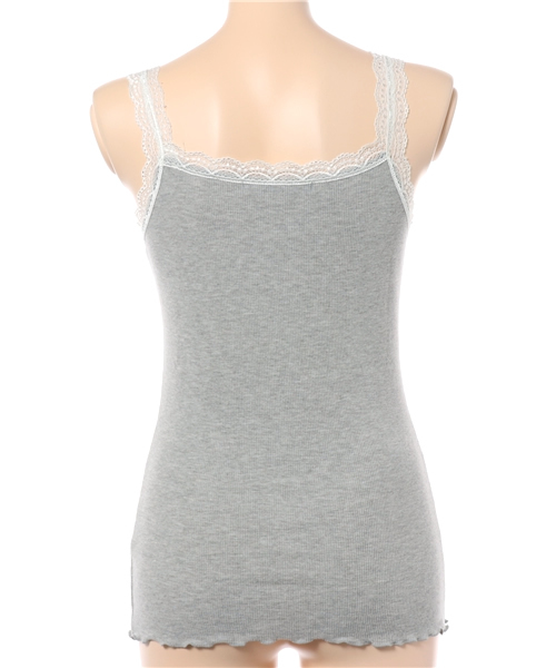 Heather（ヘザー）の「ランジェリーレースタンク  729812（タンクトップ・レディース・グレー/ブラック/ピンク系その他/オフホワイト・FREE）」の5枚目の写真
