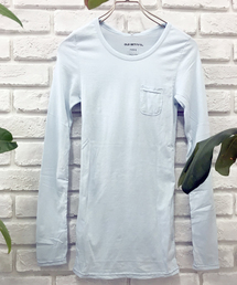 OLD BETTY'S | ALOHA Bare Jersey Pocket T-shirts/ベアジャージーポケットTシャツ(Tシャツ/カットソー)