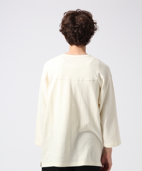 HARE（ハレ）の「ガーゼキュウシンカットソー(HARE)（Tシャツ/カットソー・メンズ・ブラック/グレー系その他/オフホワイト・SMALL/MEDIUM）」の10枚目の写真