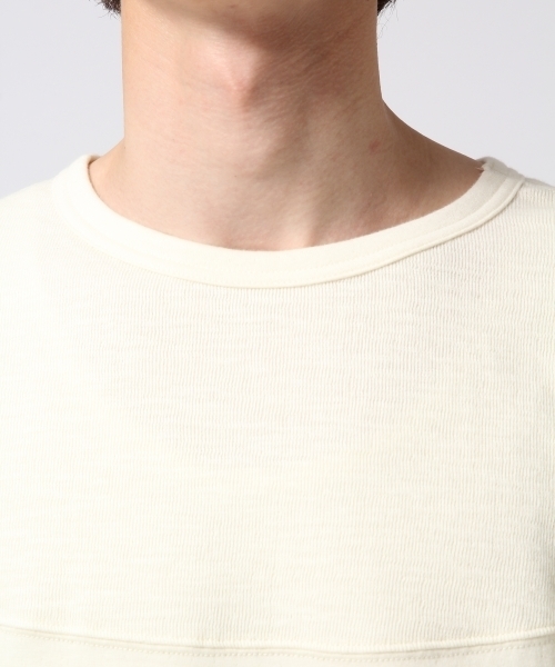 HARE（ハレ）の「ガーゼキュウシンカットソー(HARE)（Tシャツ/カットソー・メンズ・ブラック/グレー系その他/オフホワイト・SMALL/MEDIUM）」の11枚目の写真