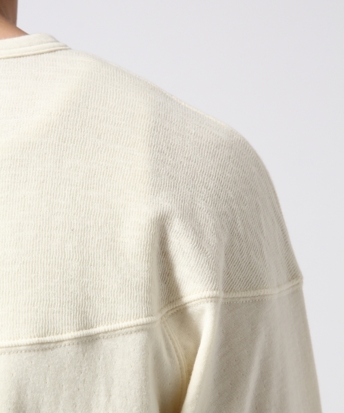 HARE（ハレ）の「ガーゼキュウシンカットソー(HARE)（Tシャツ/カットソー・メンズ・ブラック/グレー系その他/オフホワイト・SMALL/MEDIUM）」の9枚目の写真