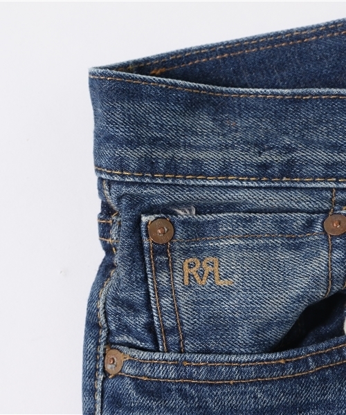 RRL（ダブル アール エル）の「スリムフィット セルビッジ ジーンズ