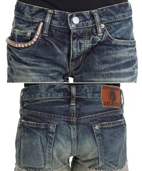 HYSTERIC GLAMOUR nobu加工 HYSTERIC GLAMOUR（ヒステリックグラマー）の「NOBU加工デニム