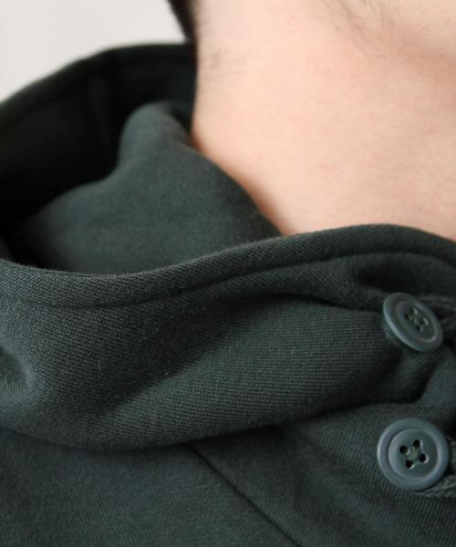 coen（コーエン）の「CVCスウェットボリュームネックパーカー（パーカー・メンズ・グレー/ベージュ/ダークグリーン/ネイビー/コバルトブルー/ダークオレンジ・LARGE/MEDIUM/SMALL/X-LARGE）」の16枚目の写真