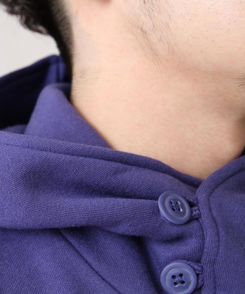 coen（コーエン）の「CVCスウェットボリュームネックパーカー（パーカー・メンズ・グレー/ベージュ/ダークグリーン/ネイビー/コバルトブルー/ダークオレンジ・LARGE/MEDIUM/SMALL/X-LARGE）」の17枚目の写真