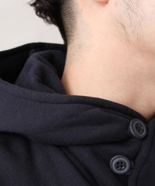 coen（コーエン）の「CVCスウェットボリュームネックパーカー（パーカー・メンズ・グレー/ベージュ/ダークグリーン/ネイビー/コバルトブルー/ダークオレンジ・LARGE/MEDIUM/SMALL/X-LARGE）」の18枚目の写真