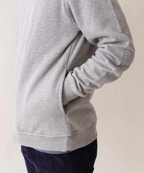 coen（コーエン）の「CVCスウェットボリュームネックパーカー（パーカー・メンズ・グレー/ベージュ/ダークグリーン/ネイビー/コバルトブルー/ダークオレンジ・LARGE/MEDIUM/SMALL/X-LARGE）」の20枚目の写真