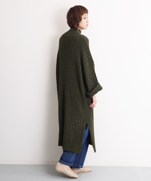 MERLOT（メルロー）の「サイドラインデニムワイドパンツ548-6527（デニムパンツ・レディース・ネイビー/ブルー・FREE）」の22枚目の写真