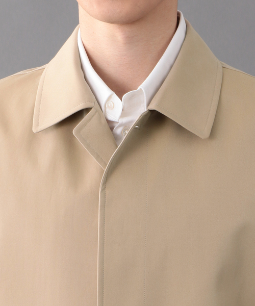 100年コート（ヒャクネンコート）の「＜100年コート＞バルマカーンコート（ステンカラーコート・メンズ・ベージュ/ネイビー/ブラック・LL/M/L）」の22枚目の写真