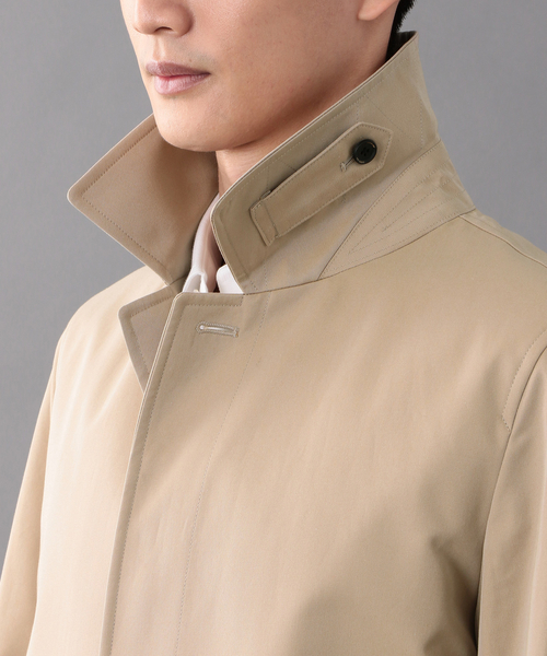 100年コート（ヒャクネンコート）の「＜100年コート＞バルマカーンコート（ステンカラーコート・メンズ・ベージュ/ネイビー/ブラック・LL/M/L）」の19枚目の写真