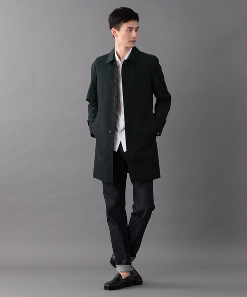 100年コート（ヒャクネンコート）の「＜100年コート＞バルマカーンコート（ステンカラーコート・メンズ・ベージュ/ネイビー/ブラック・LL/M/L）」の10枚目の写真