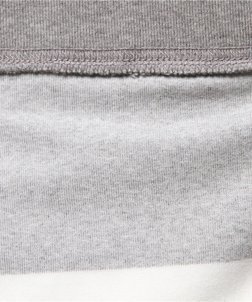 SHIPS JET BLUE（シップスジェットブルー）の「SHIPS JET BLUE: ベロアクルーネックカットソー（Tシャツ/カットソー・メンズ・ダークグレー/ネイビー/ブラック/ブルー・SMALL/MEDIUM/LARGE）」の8枚目の写真