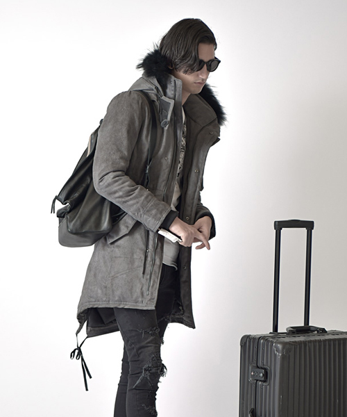 Buffalo Bobs(バッファローボブズ)の「TOMMY(トミー) ヘビーシープレザー 2WAY ワンショルダーバッグ(ショルダーバッグ・メンズ・ブラック・FREE)」の9枚目の写真