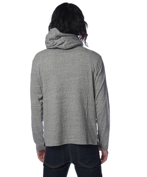 BEAMS（ビームス）の「BEAMS / ダブルフェイスプルオーバーパーカ（パーカー・メンズ・ライトグレー/ブラック/ブルー・MEDIUM/LARGE）」の7枚目の写真