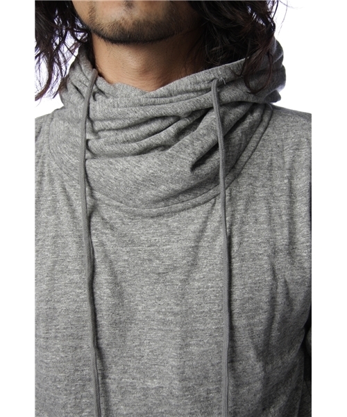 BEAMS（ビームス）の「BEAMS / ダブルフェイスプルオーバーパーカ（パーカー・メンズ・ライトグレー/ブラック/ブルー・MEDIUM/LARGE）」の6枚目の写真