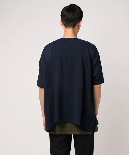 チャイハネ(チャイハネ)の「【チャイハネ】シンプルレイヤードトップス MEN'Sサイズ(その他トップス・メンズ・ネイビー/ベージュ/カーキ/ホワイト/ダークブルー/モカ/グリーン/ブラック/イエロー系その他/オレンジ・FREE)」の19枚目の写真