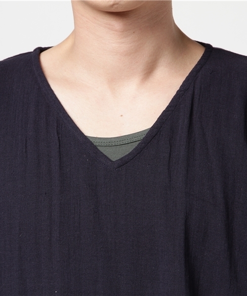 チャイハネ(チャイハネ)の「【チャイハネ】シンプルレイヤードトップス MEN'Sサイズ(その他トップス・メンズ・ネイビー/ベージュ/カーキ/ホワイト/ダークブルー/モカ/グリーン/ブラック/イエロー系その他/オレンジ・FREE)」の20枚目の写真