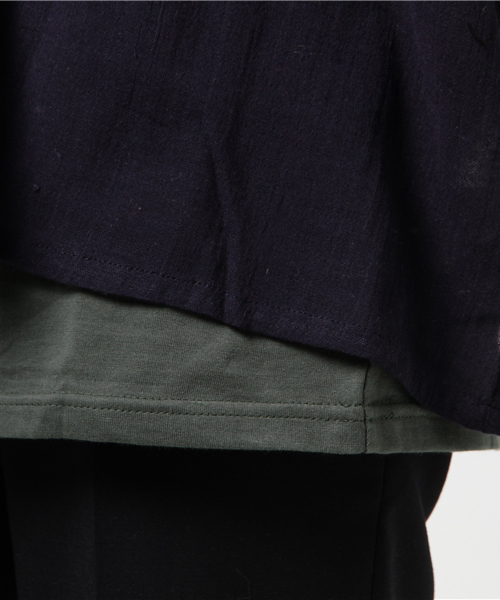 チャイハネ(チャイハネ)の「【チャイハネ】シンプルレイヤードトップス MEN'Sサイズ(その他トップス・メンズ・ネイビー/ベージュ/カーキ/ホワイト/ダークブルー/モカ/グリーン/ブラック/イエロー系その他/オレンジ・FREE)」の22枚目の写真