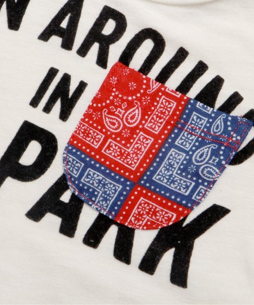 BREEZE（ブリーズ）の「リンクコーデコドモTシャツ（Tシャツ/カットソー・キッズ・アイボリー・80/140/100/120/95/90/110/130）」の6枚目の写真