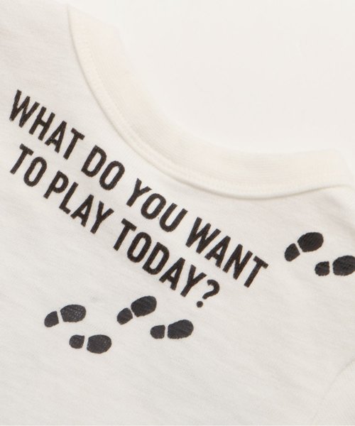 BREEZE（ブリーズ）の「リンクコーデコドモTシャツ（Tシャツ/カットソー・キッズ・アイボリー・80/140/100/120/95/90/110/130）」の7枚目の写真