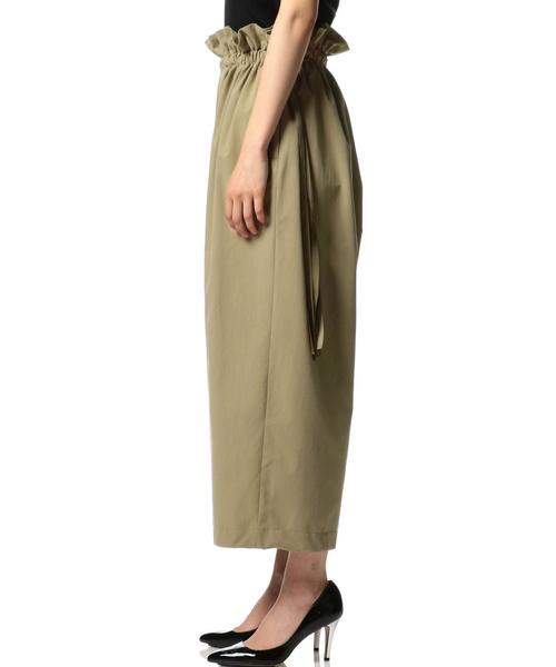 ASTRAET（アストラット）の「ASTRAET（アストラット）ドローストリング ギャザー パンツ ◆（その他パンツ・レディース・ブラック/ベージュ・1/0）」の13枚目の写真