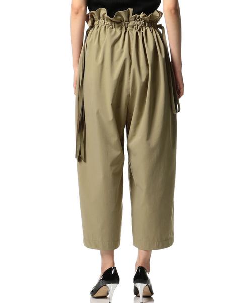 ASTRAET（アストラット）の「ASTRAET（アストラット）ドローストリング ギャザー パンツ ◆（その他パンツ・レディース・ブラック/ベージュ・1/0）」の6枚目の写真