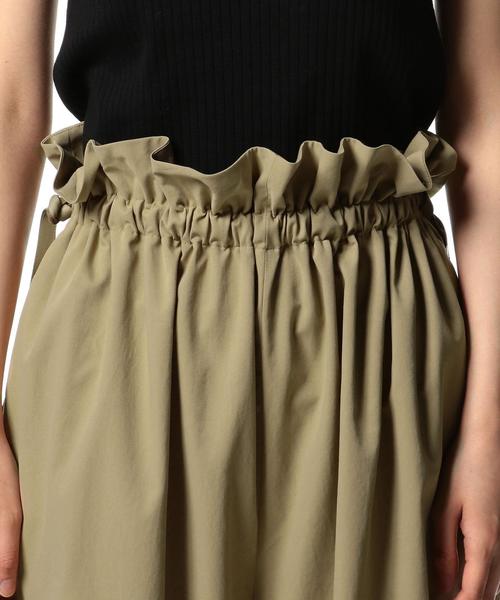 ASTRAET（アストラット）の「ASTRAET（アストラット）ドローストリング ギャザー パンツ ◆（その他パンツ・レディース・ブラック/ベージュ・1/0）」の7枚目の写真