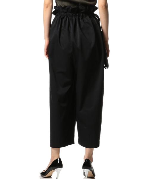 ASTRAET（アストラット）の「ASTRAET（アストラット）ドローストリング ギャザー パンツ ◆（その他パンツ・レディース・ブラック/ベージュ・1/0）」の3枚目の写真