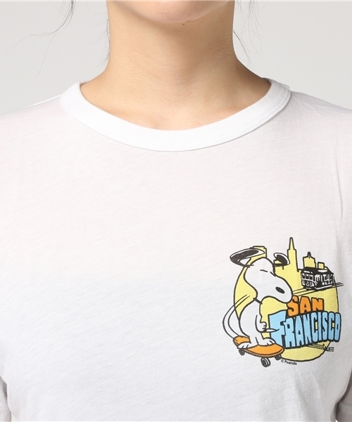 archives（アルシーヴ）の「JF SNOOPY SF Tee（Tシャツ/カットソー・レディース・ホワイト・SMALL）」の6枚目の写真