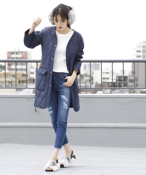 coen（コーエン）の「フェイクファークロスサンダル（サンダル・レディース・グレー/ブラウン・LARGE/MEDIUM/SMALL）」の14枚目の写真