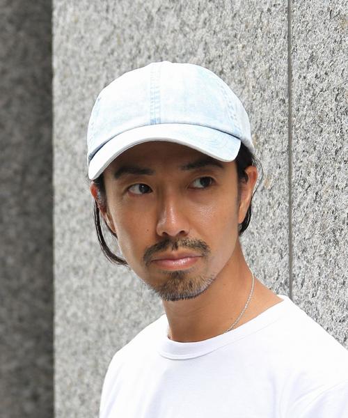 coen（コーエン）の「ロウキャップ（キャップ・メンズ・オレンジ/ライトブルー/ネイビー・FREE）」の2枚目の写真