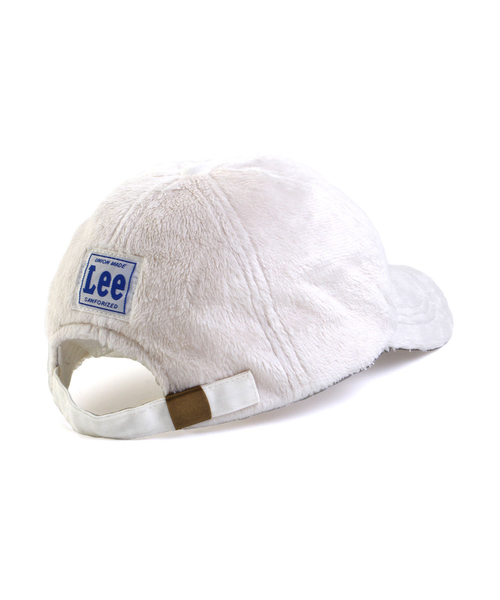 apres les cours（アプレレクール）の「LEE　ファーキャップ帽（キャップ・キッズ・ブラウン/オフホワイト・50/54/58）」の3枚目の写真